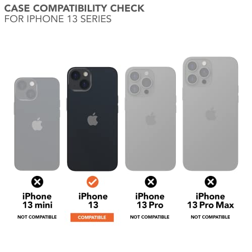 - iPhone 13 Case, Rugged Series, Dual Magnet Plus MagSafe Compatible, Magnetic Protective Apple Gear, iPhone Cover with RokLock Twist Lock, Drop Tested Armor (Black)