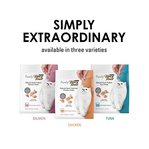 Natural Cat Treats Variety Pack, Purely Natural - (Pack of 5) 10 ct. Pouches