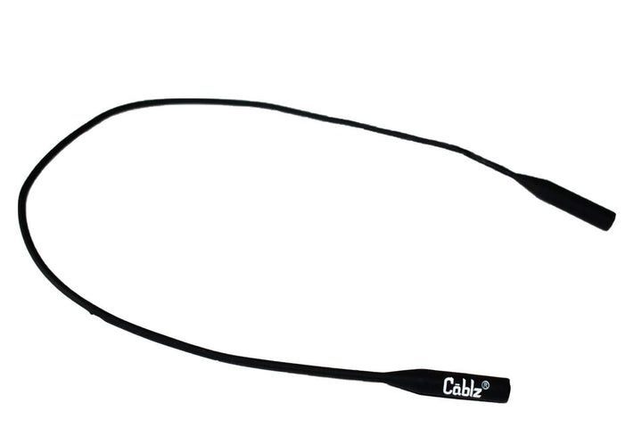 Silicone Eyewear Retainer | Waterproof Eyewear Retainer Strap, 16 in (Black)