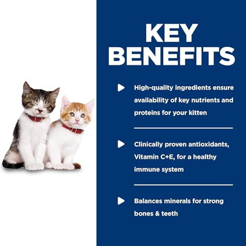 Hill's Science Diet Kitten, Kitten Premium Nutrition, Wet Cat Food, Turkey Minced, 5.5 oz Can, Case of 24