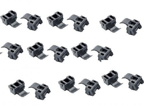 38C315B3 otion 86 Degree Angle Restriction Hinge Clip, Nylon (Pack of 20)