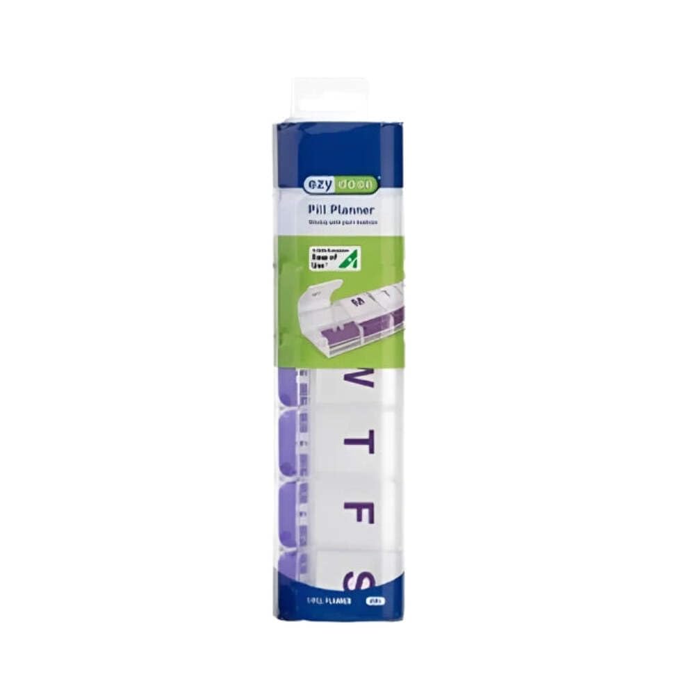 Ezy Dose 7-Day Classic Pill Reminder 2XL Jumbo Size Blue