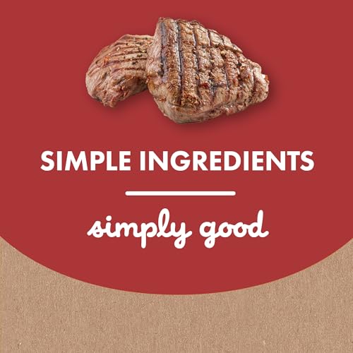 Buddy Biscuits Softies 5 oz Pouch, Grain-Free Soft & Chewy, Natural Grilled Beef Flavor Dog Treats, Oven Baked in The USA