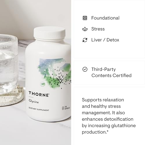 Glycine - Amino Acid Support for Relaxation, Detoxification, and Muscle Function* - 250 Capsules