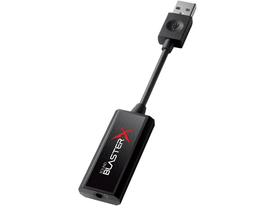 Sound BlasterX G1 7.1 Portable HD Gaming USB DAC and Sound Card (70SB171000000)