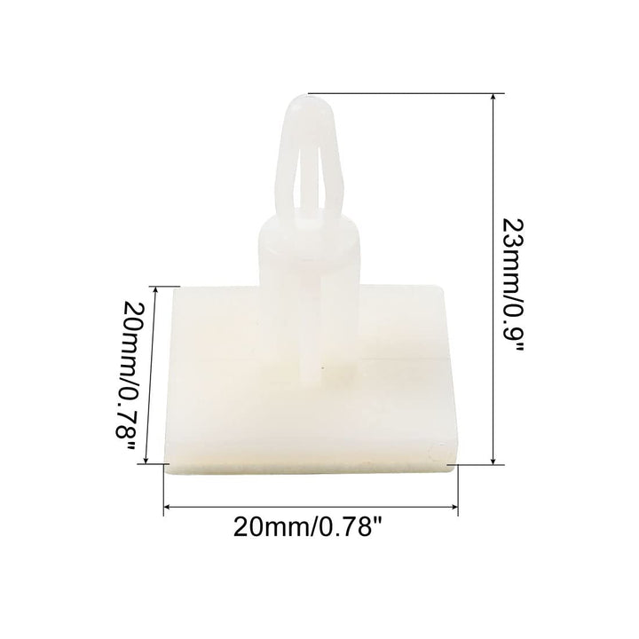 a16060100ux0466 20 Pcs Sticky Reverse Mount Insulated PCB Spacer 12.9mm Supporting Height (Pack of 20)