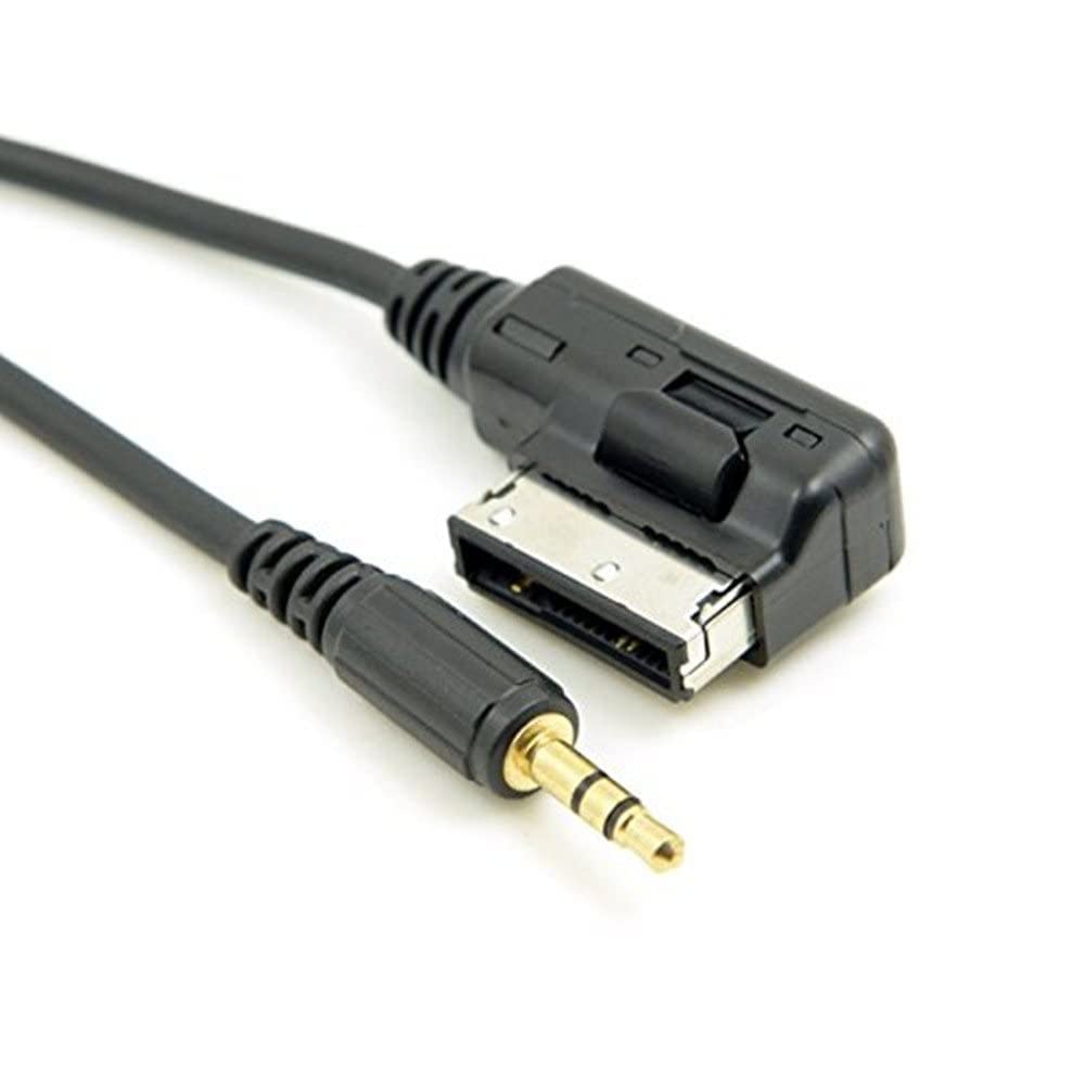 HAIN Media In AMI MDI to Stereo 3.5mm Audio Aux Adapter Cable for Car Mercedes Benz