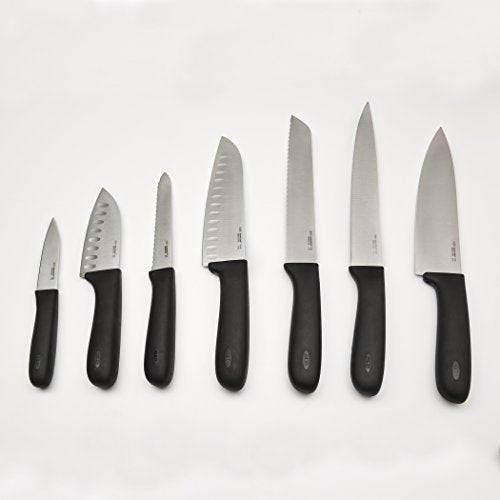 Good Grips 5-in Serrated Utility Knife,Silver/Black