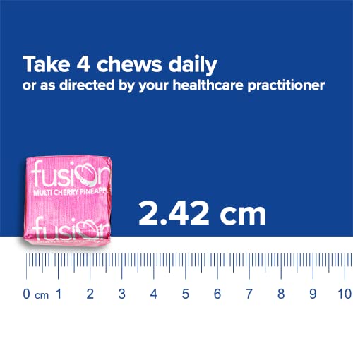 Bariatric Multivitamin Chewable Soft Chew | Cherry Pineapple Flavor | Chewy Bariatric Vitamins for Post Bariatric Surgery Patients | 60 Count | 1 Month Supply