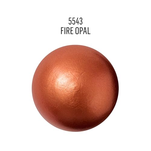Treasure Gold Brilliant Metallic Paint, 4 oz, Fire Opal