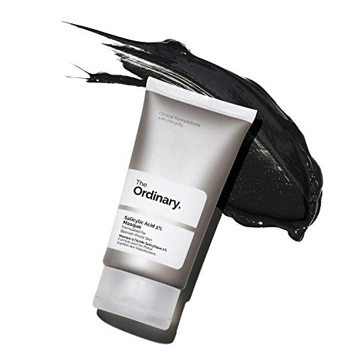 Salicylic Acid 2% Masque, Clarifying Charcoal & Clay Mask for Blemish-Prone Skin, 1.7 Fl Oz