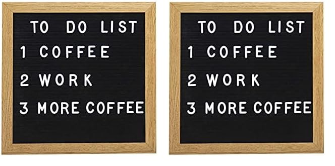 10 x 10 Letterboard, Rustic Nursery, Message Board, Baby Announcement Sign, Dark Gray