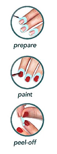 Professional Manicure Masking Fluid With Aloe, No More Messy Nail Polish, Liquid Tape