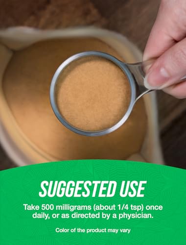 .com Dandelion Root Extract Powder - Herbal Supplements for Liver & Digestive Support - Gluten Free - 500mg per Serving, 200 Servings (100 Grams - 3.5 oz)