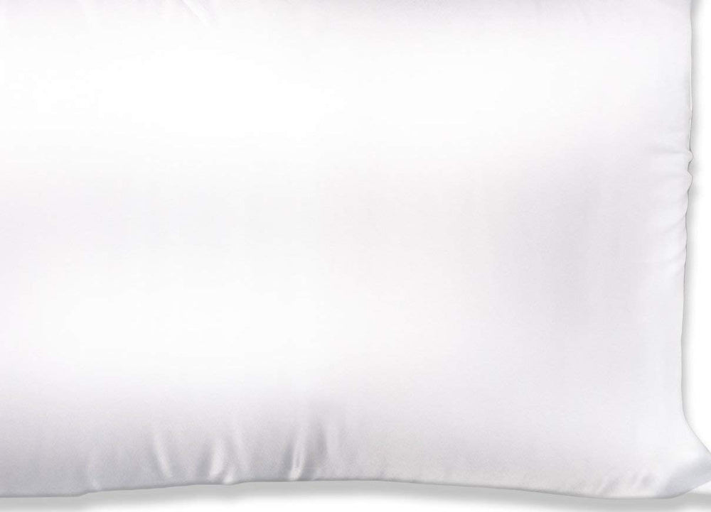Satin Pillowcase for Hair And Face, Satin Pillowcase, King Sized - White Pillowcase