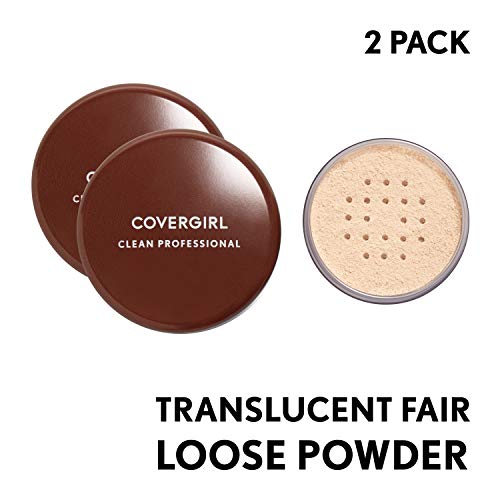 Professional Loose Finishing Powder, Translucent Fair Tone, 2 Count
