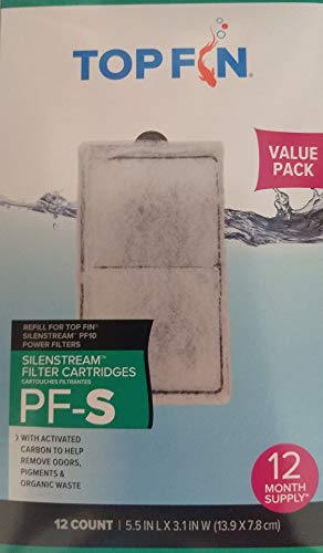 Silenstream PF-S Refill for PF10 Power Filters 5.5in x 3.1- (12 Count) 1 Year Supply