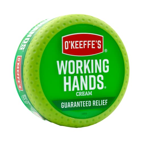 Working Hands Hand Cream for Extremely Dry; Cracked Hands; 3.4 Ounce Jar; (Pack 1)