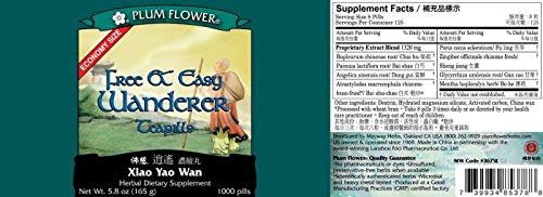 Economy Size - Free and Easy Wanderer - Xiao Yao Wan - 1,000 Teapills