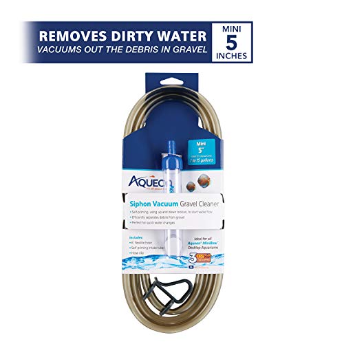 Aquarium Siphon Vacuum Gravel Cleaner Mini - 5 Inches