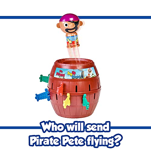 Pop Up Pirate Board Game - Swashbuckling Kids Games for Family Game Night - Christmas Gifts for Kids Fun Christmas Games and Ideas for Holiday Gifts - Family Board Games for Kids Ages 4 and Up