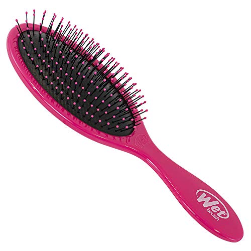 Original Detangler Hair Brush - Punchy Pink - Exclusive Ultra-soft IntelliFlex Bristles - Glide Through Tangles With Ease For All Hair Types - For Women, Men, Wet And Dry Hair