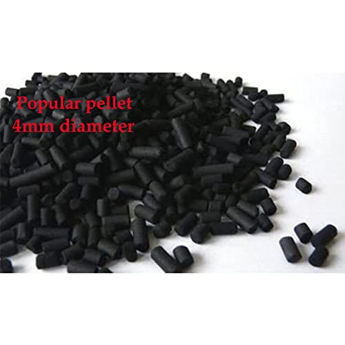 6 lbs Carbon Charcoal Filter Media Pellets in 6 Mesh Bags for Aquarium Fish Tanks