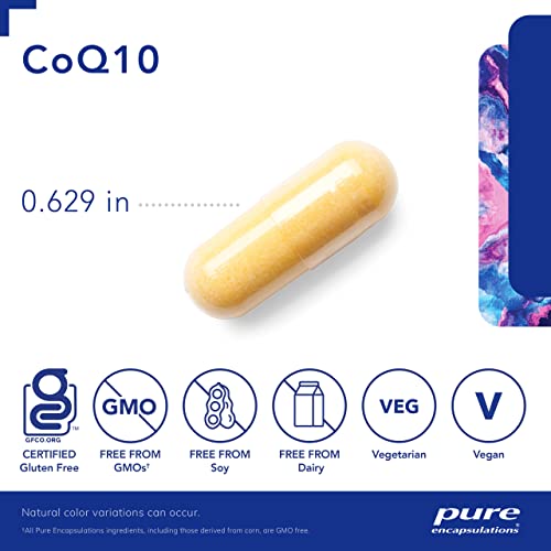CoQ10 30 mg | Coenzyme Q10 Supplement for Energy, Antioxidants, Brain and Cellular Health, Cognition, and Cardiovascular Support* | 120 Capsules