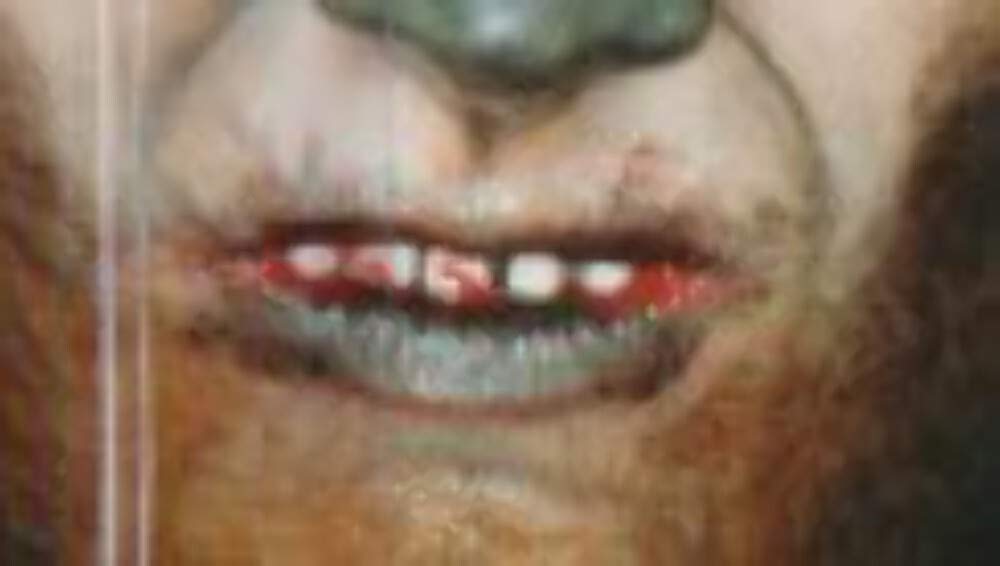 Tooth Fx Carded Blood Red
