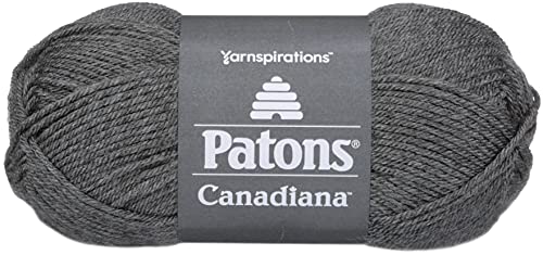 Canadiana Yarn, Medium Grey Mix
