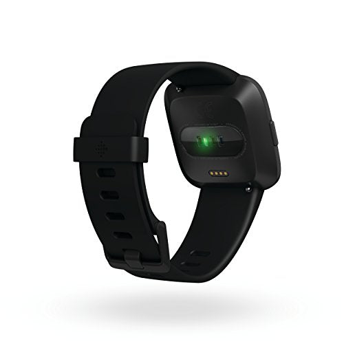 Versa Smart Watch, Black/Black Aluminium, One Size (S & L Bands Included)
