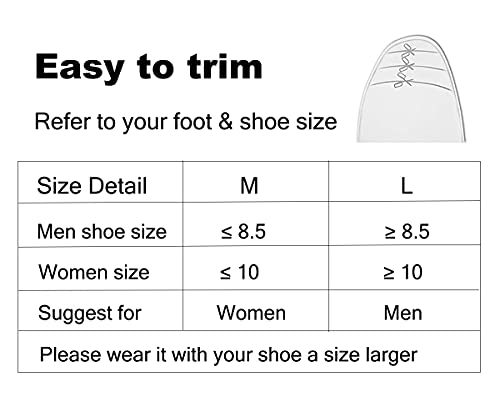 Medical AFO Foot Drop Brace Ankle Foot Orthosis - AFO Drop Foot Orthosis for Men & Women Stroke, MS, Hemiplegia Foot Drop, assist Walking Easier and Better (Medium, Left)