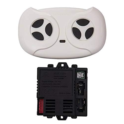 JR1630RXS JR-RX-12V Kids Powered Ride on car 2.4G Bluetooth Remote Control and Receiver Kit Controller Control Box Accessories for Children Electric Ride On Car Replacement Parts