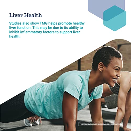 TMG 500 mg – Trimethylglycine Supplement – Encourages Healthy Homocysteine Levels – Gluten-free – Non-gmo – Vegetarian – 60 Liquid Vegetarian Capsules