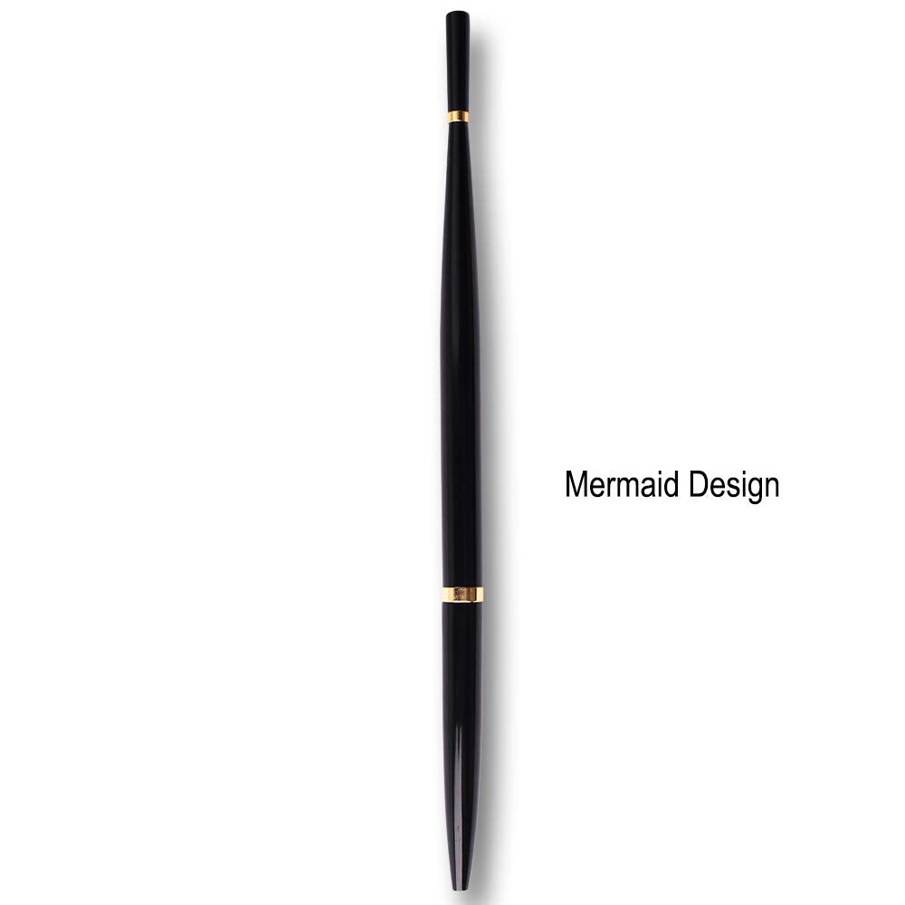 1Pc Nail Art Gradient Painting Brush Mermaid Design Acrylic UV Gel Nail Ombre Pen Manicure Polish Tools