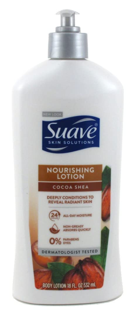 Skin Lotion 18 Ounce Pump Smoothing Cocoa Butter & Shea (532ml) (2 Pack)