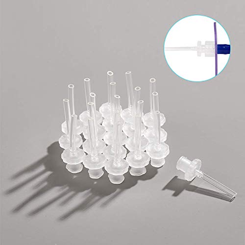 30Pack: 30 Pack Ear Wash Disposable Tips Ear Washer Replacement Tubes - Compatible With Doctor Easy Elephant And Rhino Ear Washers/Ear Wash/Wax-RxSystems