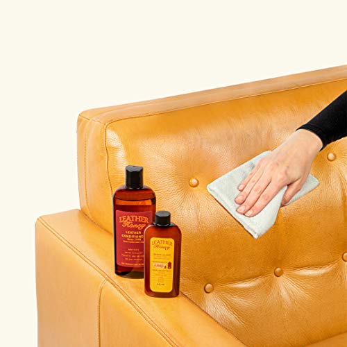 Lint-Free Application Cloth: Microfiber Cloth for Use Leather Conditioner and Leather Cleaner. Leather Care Made in The USA Since 1968