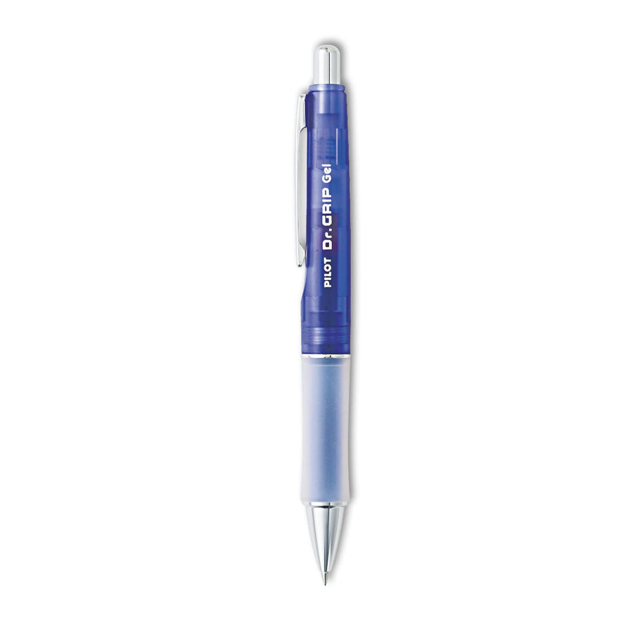 PILOT Dr. Grip Refillable & Retractable Gel Ink Rolling Ball Pen, Fine Point, Purple Barrel, Black Ink, Single Pen (36261)