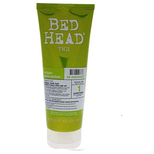 Bed Head Re-energize Conditioner for Dull & Dry Hair 200 ml; Urban Antidotes Level 1; safe for coloured hair
