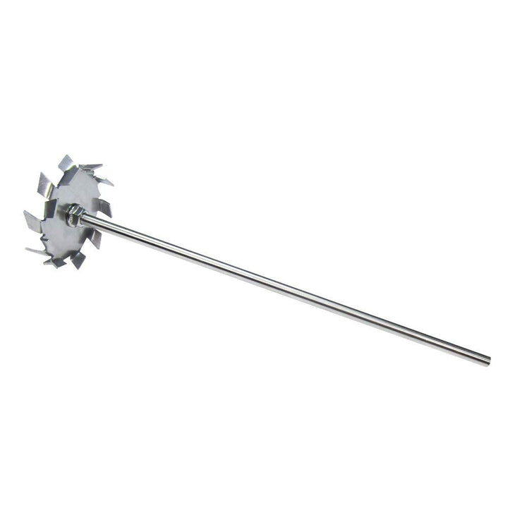 Dispersing Disc Dispersion Impeller Dispersing Machine Blade Paddle Impeller Stainless Steel 6cm Disc with 8X300mm Rod (2.36disc with 0.31X11.8Rod)