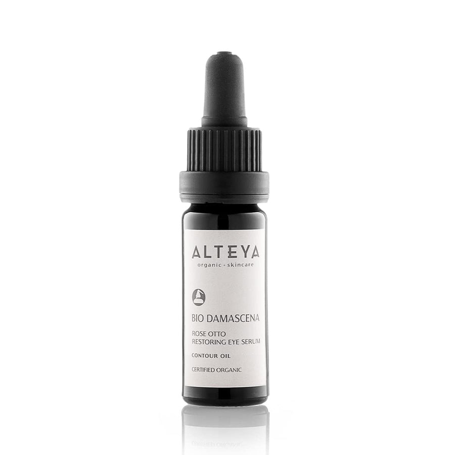 Organics Eye Serum USDA Certified Organic Skin Care 1.7 Fl Oz/50 mL Bio Damascena Award-Winning Eye Treatment with Organic Bulgarian Rose Oil Rejuvenating, Revitalizing and Clarifying