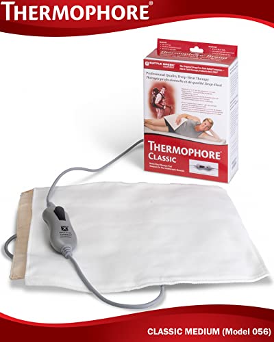 Classic Moist Heat Pack, Designed to Deliver Intense Moist Heat to Relieve Pain, Muscle Cramps and Stiffness, Stimulates Circulation to Promote Healing, Medium, 14 x 14