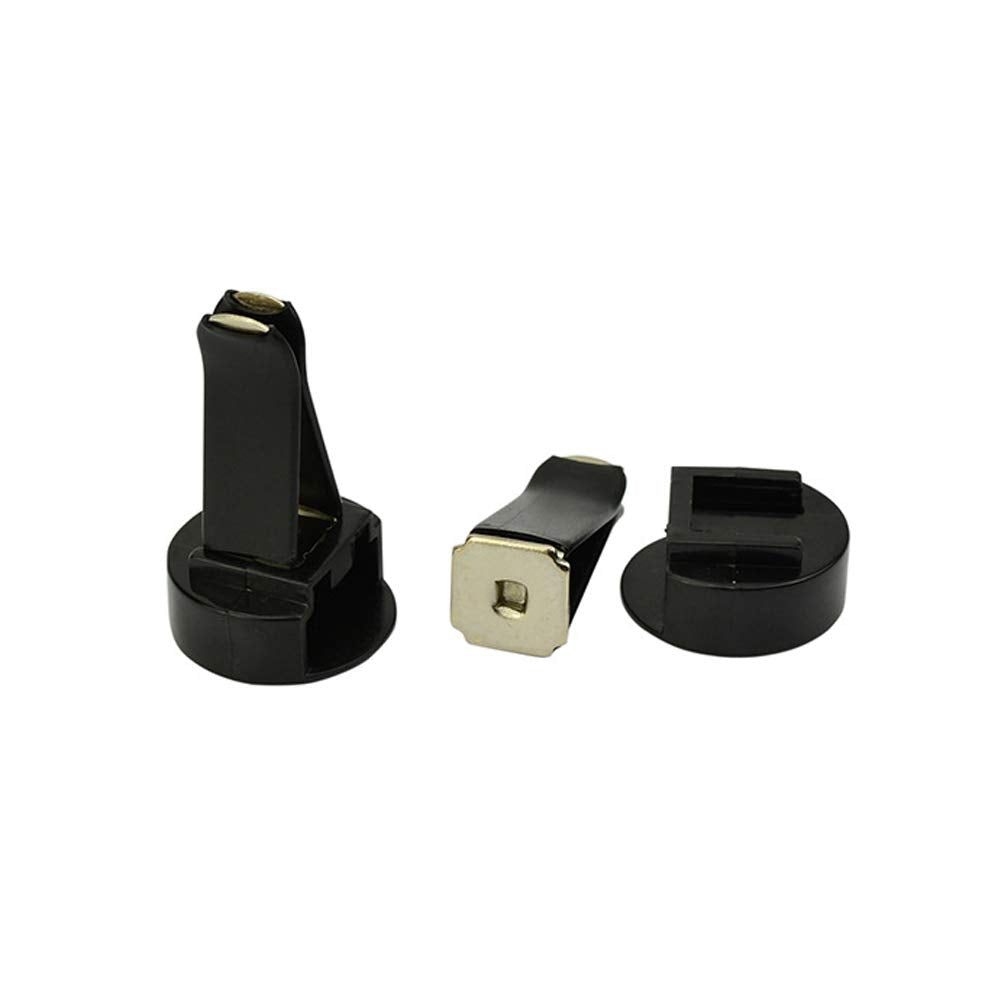 Set of 10 Square Head Car Air Vent Clip with Plastic Slot Head Car Vent Clip Relacement Auto Air Conditioner Car Outlet Clips, Black