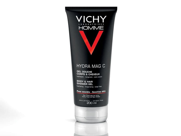 Homme Anti-Irritation Body Wash for Men with Pure Vitamin C & Salicylic Acid to Soothe & Hydrate Skin, Suitable for Sensitive Skin, 6.76 Fl Oz (Pack of 1)