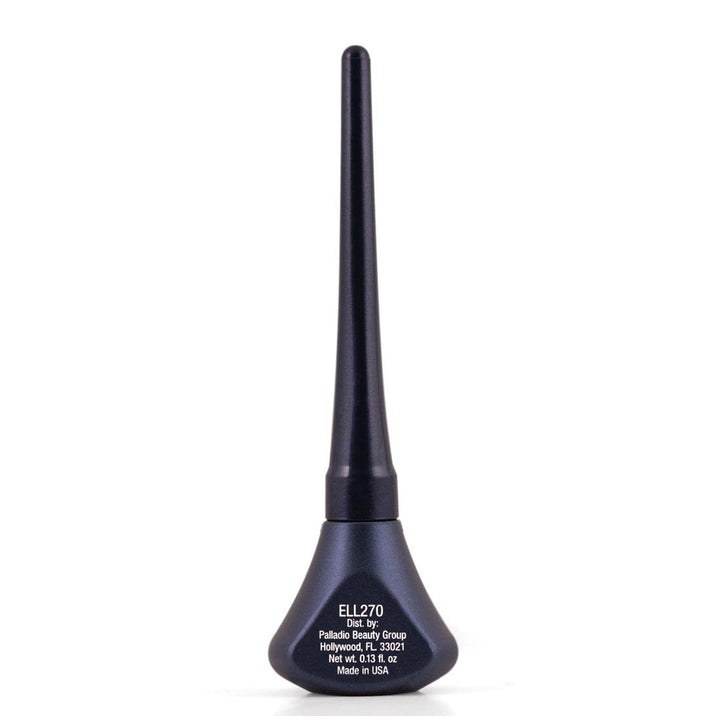 Liquid Eyeliner, Highly Pigmented and Waterproof Eyeliner, For Intense Eye Definition, Smear-proof Eyeliner Liquid, Includes Easy Grip Wand and Felt Tip Eyeliner Applicator, Midnight