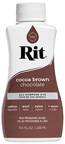 All- Purpose Liquid Dye, 8 Fl Oz, Cocoa Brown