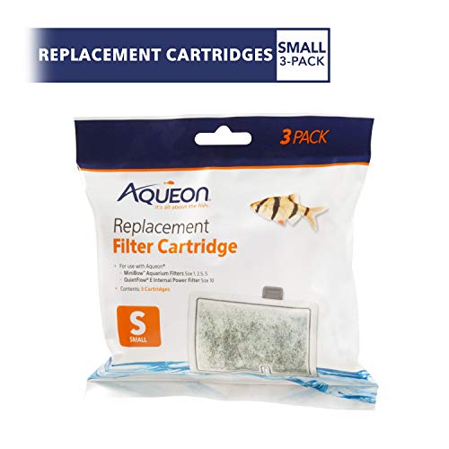 Aquarium Fish Tank Replacement Filter Cartridges Small - 3 pack
