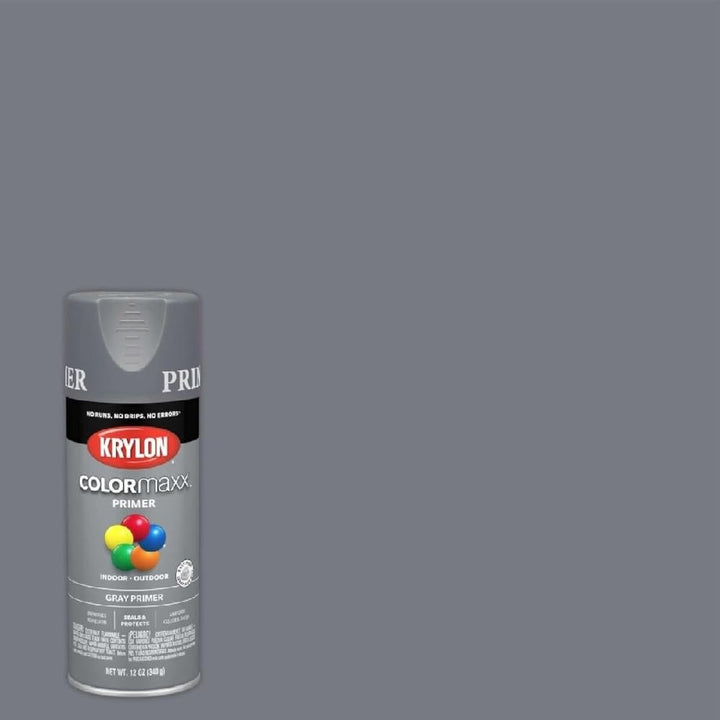 12 oz K05582007 Gray COLORmaxx Paint & Primer Spray Paint, Primer