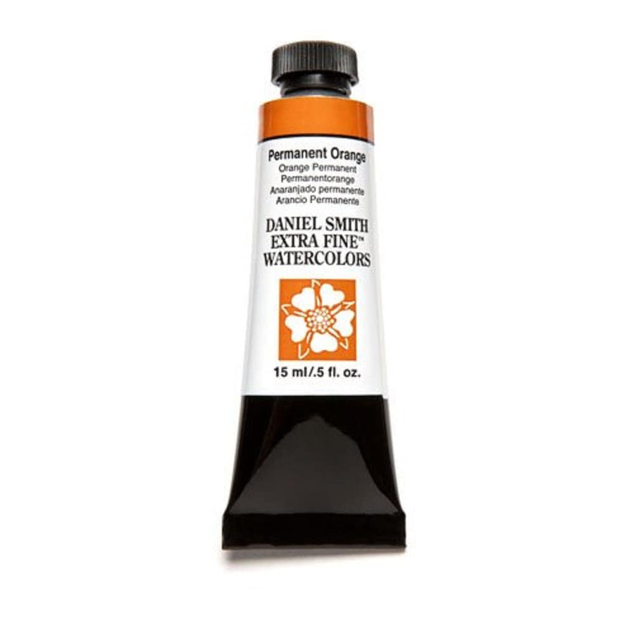 Extra Fine Watercolor 15ml Paint Tube, Permanent Orange, 0.5 Fl Oz (Pack of 1)